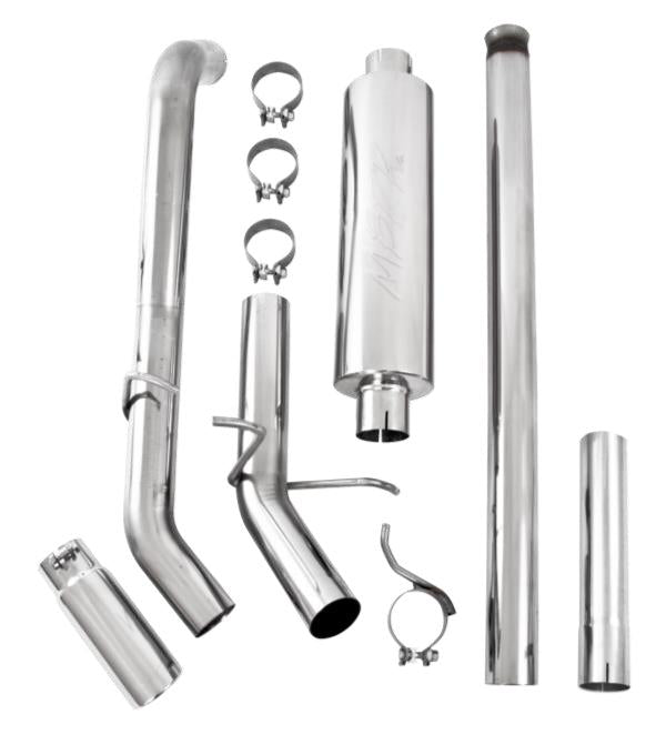 MBRP S5080409 Armor Plus 3-Inch Cat-Back Exhaust for 2014-2015 Chevy Silverado and GMC Sierra 1500