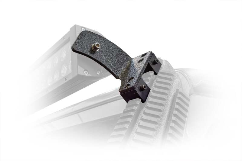 DV8 Offroad D-JL-190052-PIL Picatinny Rail A-Pillar Light Bar Mount for Jeep Wrangler JL and Gladiator JT