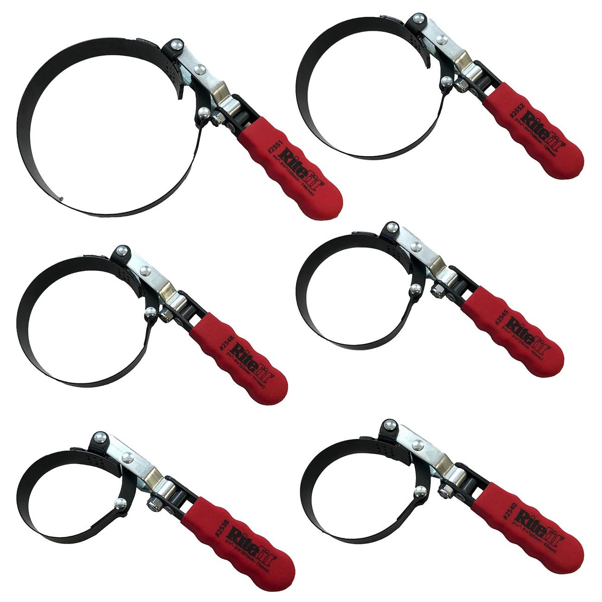 CTA Tools 4326CTA Oil Filter Wrench Kit with Magnetic Stand, 6-Piece