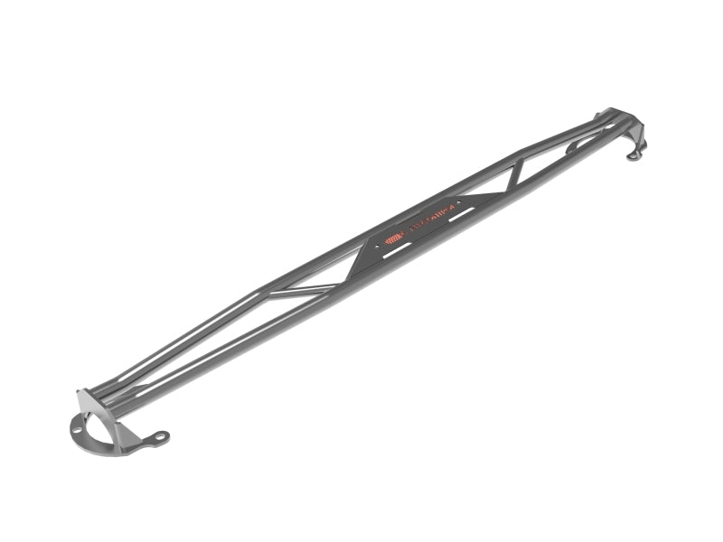 aFe Control Front Suspension Strut Brace, Gray, Part Number afe450-722001-G, for 2022-2026 Toyota GR86 and Subaru BRZ