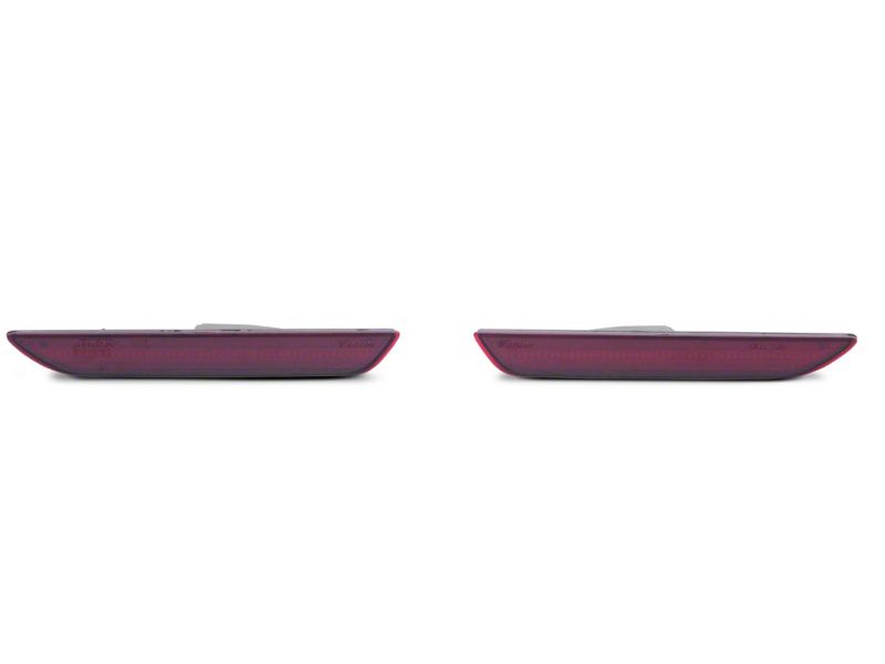 Raxiom Axial Series Red LED Rear Side Marker Lights for 2015-2023 Ford Mustang, Part Number RAX404232