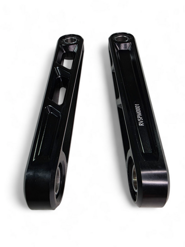 Elektric Offroad 2024+ Can-Am Maverick R Front Sway Bar Links - Billet Aluminum, Anodized Black