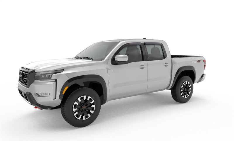 AVS 2022 Nissan Frontier Ventvisor Outside Mount Window Deflectors 4pc - Smoke