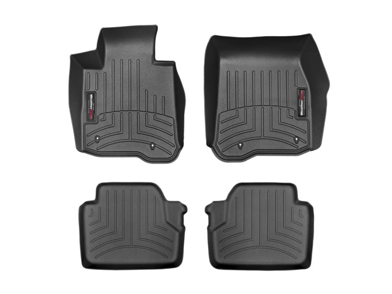 WeatherTech 14+ BMW 4-Series Front and Rear Floorliners - Black
