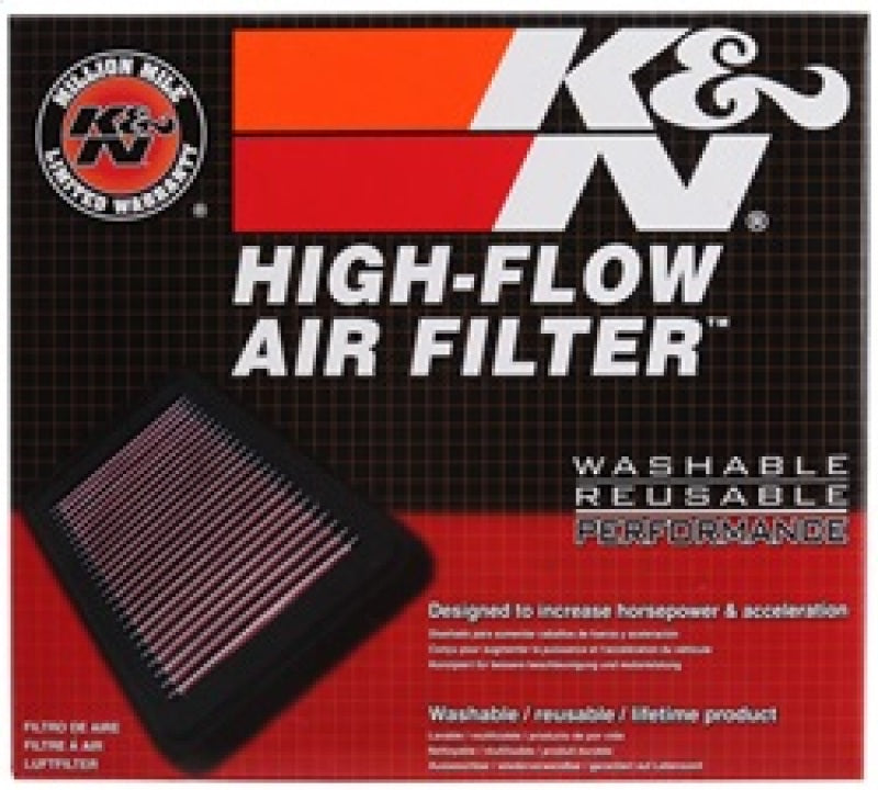 K&N Engineering 33-2444 High-Flow Replacement Air Filter for 2010–2012 Cadillac SRX V6