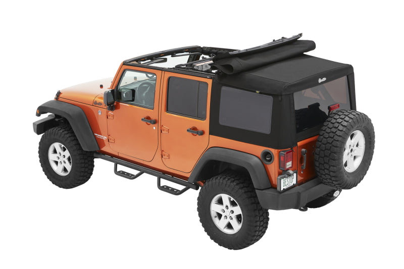 Bestop Supertop Ultra for Jeep Wrangler JK 4-Door (Premium Black Twill) – Model 1023457