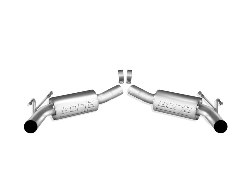 Borla 11801 S-Type Axle-Back Exhaust System for 2010-2013 Chevrolet Camaro SS 6.2L V8