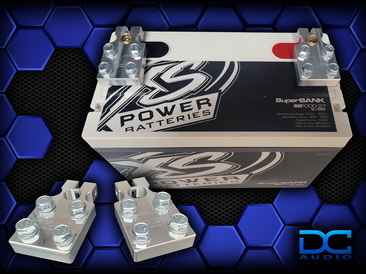 DC Audio TM-SAE-4FLT-ALU SAE Clamp battery terminals