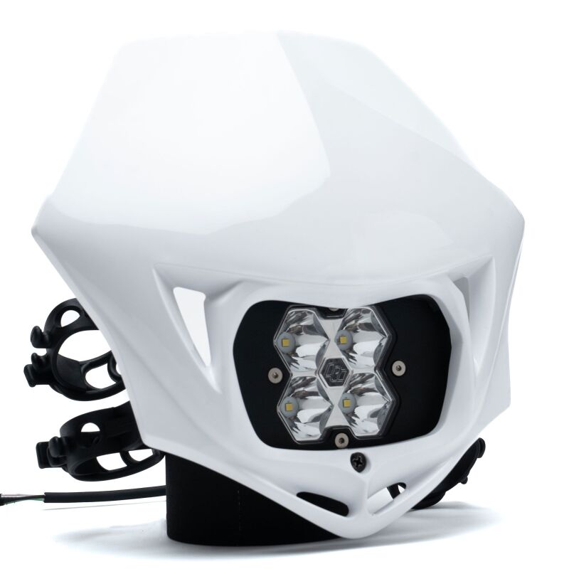Baja Designs Squadron 2.0 Sport LED Light – Clear with MC Race LED, White - Part #baj847000WT