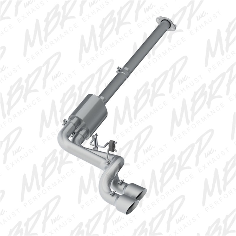 MBRP Armor Plus S5261409 Cat-Back Exhaust System for 2009-2010 Ford F-150, 3-Inch T409 Stainless Steel