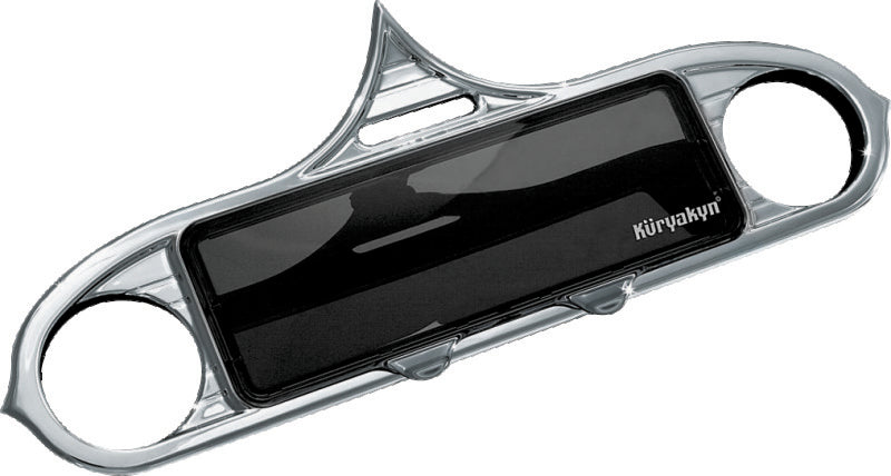 Kuryakyn 3765 Stereo Accent for 1996-2013 Harley-Davidson FL Touring Models, Chrome