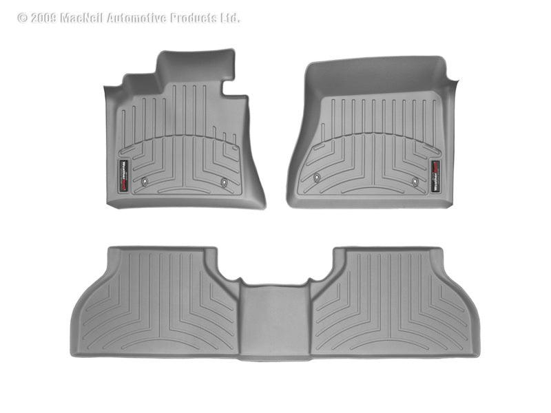 WeatherTech 00-06 Chevrolet Tahoe Front and Rear Floorliners - Grey