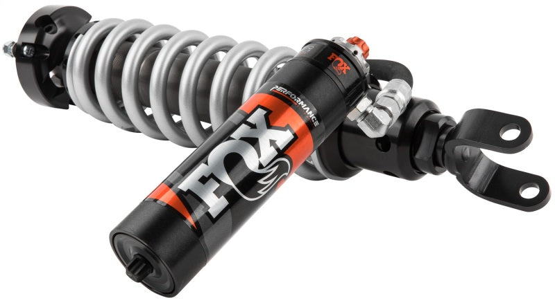 FOX Performance Elite 2.5 Adjustable Front Coilover Shock for 2019-2020 Ram 1500, 6-Inch Travel, 2-Inch Lift, Part Number FOX883-06-165