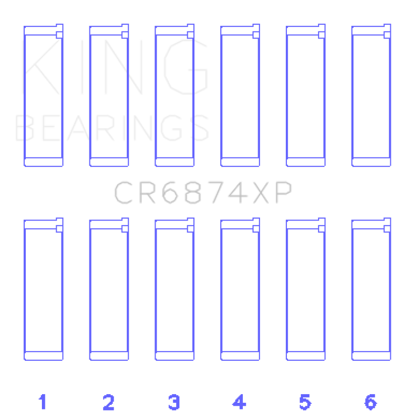 KING Performance Rod Bearings