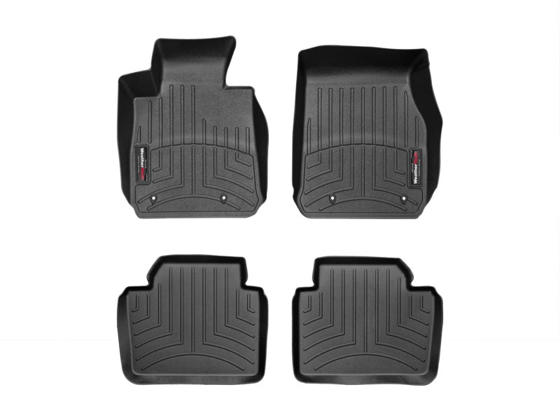 WeatherTech 12+ BMW 3-Series Front and Rear Floorliners - Black