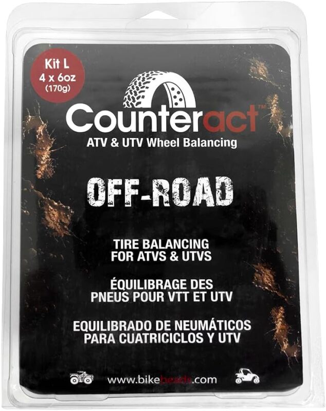 Counteract ATV/UTV Balancing Bead DIY Kit - 4 Bags of 6oz for Powersports Vehicles