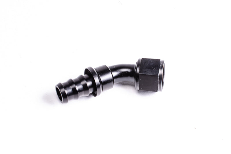 Radium Engineering RAD14-0207 45-Degree 8AN PushLok Hose End Fitting