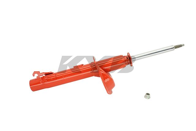 KYB AGX Adjustable Front Left Shock and Strut for Ford Focus 2000-2005, Part Number 733037