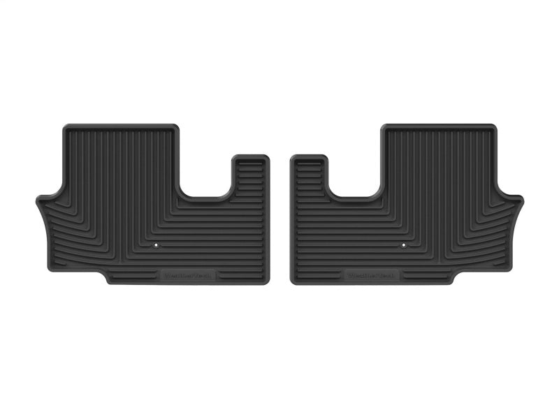WeatherTech 2026 Hyundai Palisade Rear All-Weather Floor Mats - Black
