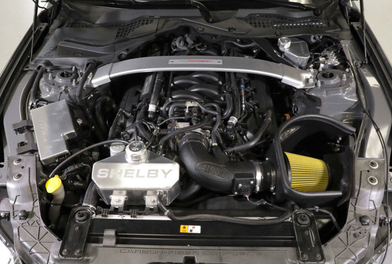 Airaid MXP Performance Cold Air Intake System for 2016-2019 Ford Mustang Shelby 5.2L, Part Number AIR454-378
