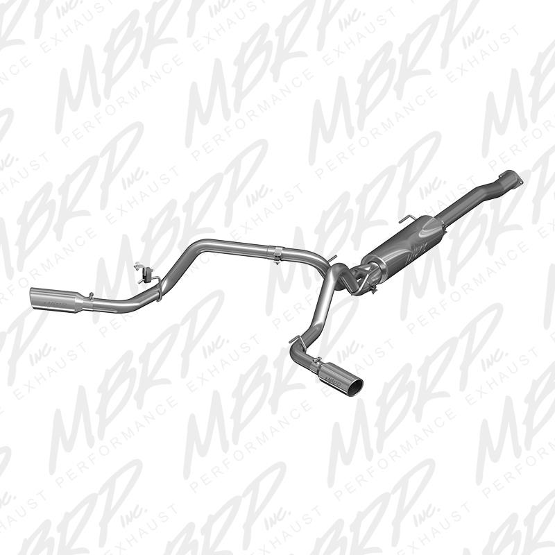 MBRP S5340409 Armor Plus Cat-Back Exhaust for 2016–2017 Toyota Tacoma 3.5L