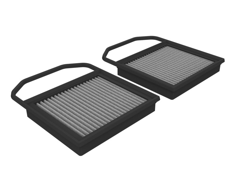 aFe Magnum FLOW Pro DRY S Air Filters 30-10417DM for 2017-2023 Mercedes-Benz GLC43 AMG 3.0L V6