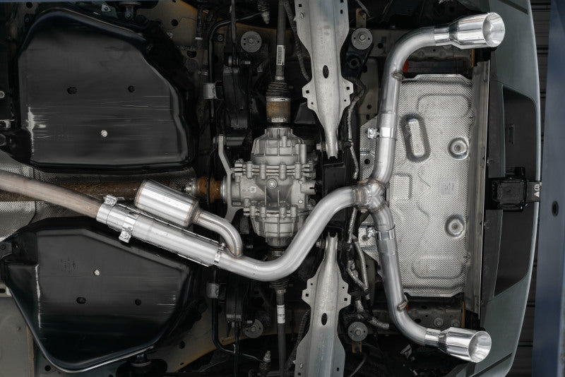 MBRP S5207BLK Armor BLK Resonator-Back Exhaust System for 2021–2024 Ford Bronco Sport 1.5L/2.0L EcoBoost