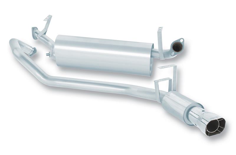 Borla 14590 Touring Cat-Back Exhaust System for 1995-1997 Toyota Land Cruiser 4.5L 6-Cylinder