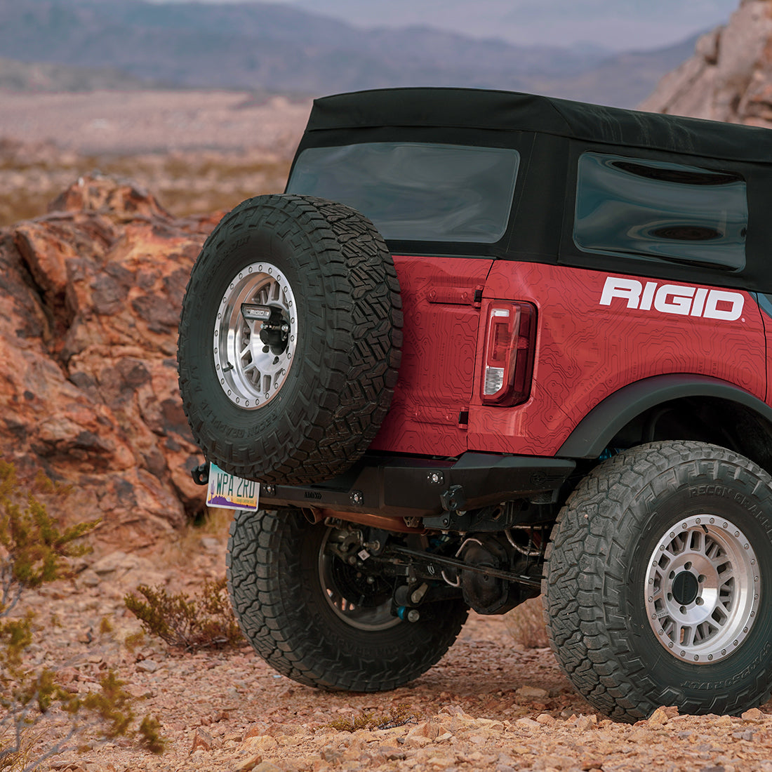 Rigid Industries - 46727 - Lighting Accessories - 2021-Present Bronco Rear Chase Pod Light Kit