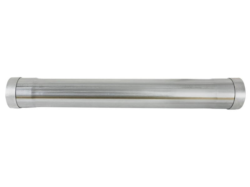 aFe SATURN 4S 409 Stainless Steel Muffler Delete Pipe, 4-Inch Inlet/Outlet, Part Number 49M00039
