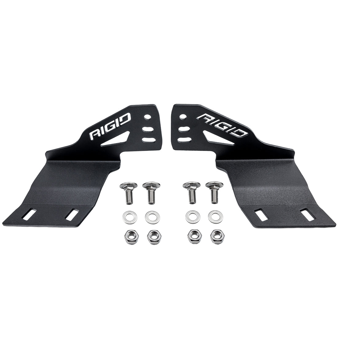 Rigid Industries - 46732 - Mounting Brackets(Lighting) - 2020-Present Ford SuperDuty Bumper Bar Mount