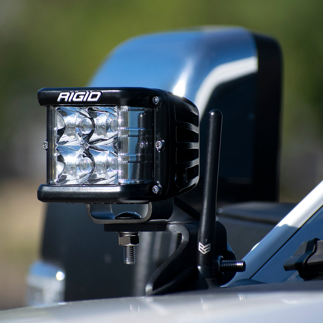 Rigid Industries - 46735 - Mounting Brackets(Lighting) - 2020-Present Ford SuperDuty A-Pillar Mounts