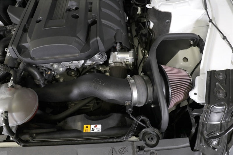 K&N Engineering 63-2606 AirCharger Performance Cold Air Intake for 2018-2022 Ford Mustang 2.3L Turbo