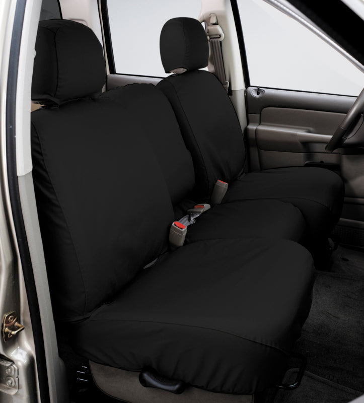 Covercraft 2024+ Toyota Corolla Cross Polycotton SeatSaver Custom Front Row Seat Covers - Charcoal