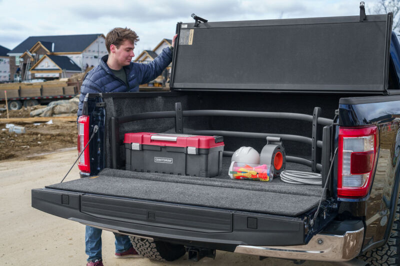 AMP Research BedXtender HD Sport 74803-01A for Full-Size Ford F-150 and Lincoln Mark LT, Black