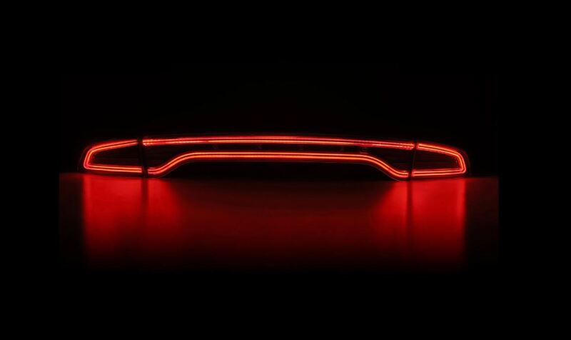 AlphaRex NOVA-Series Prismatic LED Tail Lights Black for 2015–2023 Dodge Charger