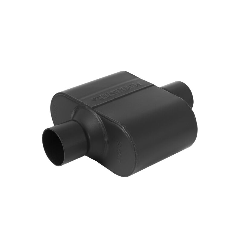 Flowmaster Super 10 Series 409S Stainless Steel Muffler with 2.50 Inch Inlet and Outlet