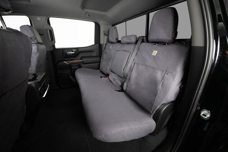 Covercraft 22-23 Jeep Grand Wagoneer Polycotton SeatSaver Front Row Seat Covers - Gravel