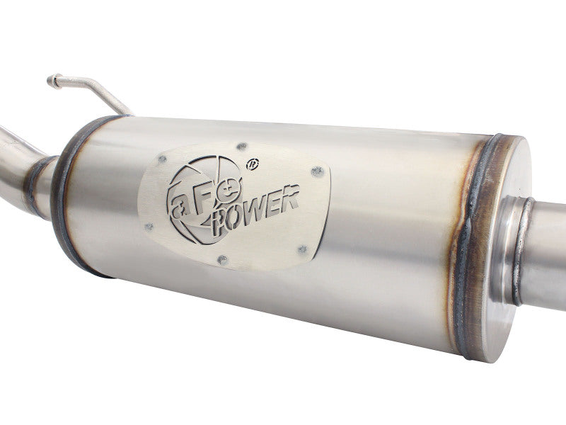 aFe MACH Force-Xp Hi-Tuck Cat-Back Exhaust System 49-48057 for 2007-2017 Jeep Wrangler JK V6 3.6L/3.8L