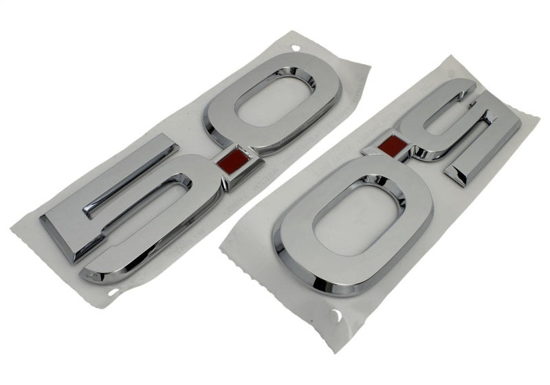 Ford Racing frpM-1447-M50A 5.0L Chrome Fender Emblems for 2015–2019 Ford Mustang