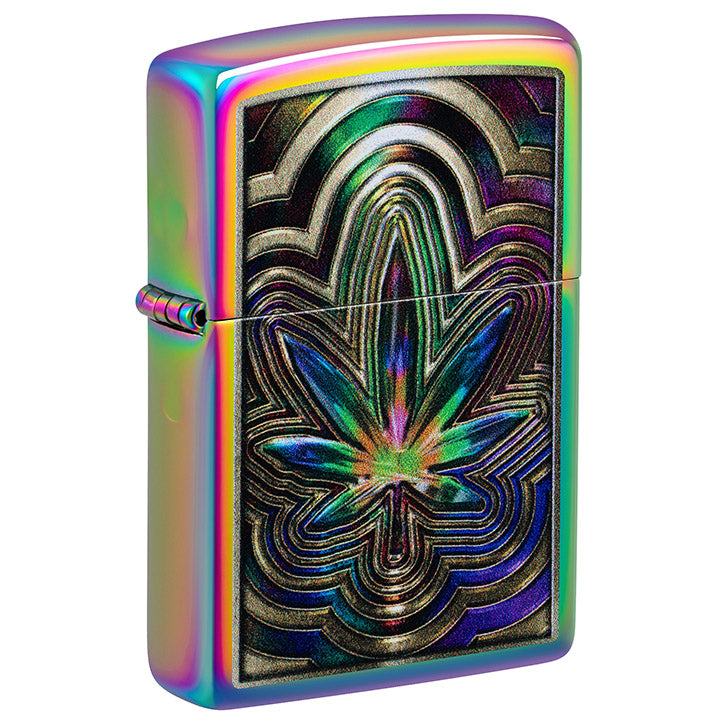 Zippo Metallic Leaf Color Image Windproof Lighter