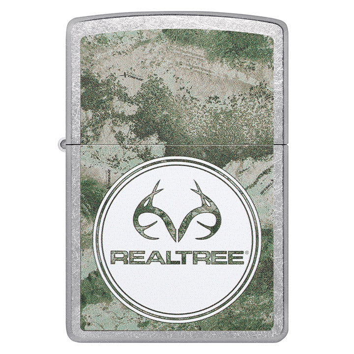 Zippo Realtree Xtreme Color Image Windproof Lighter, Street Chrome