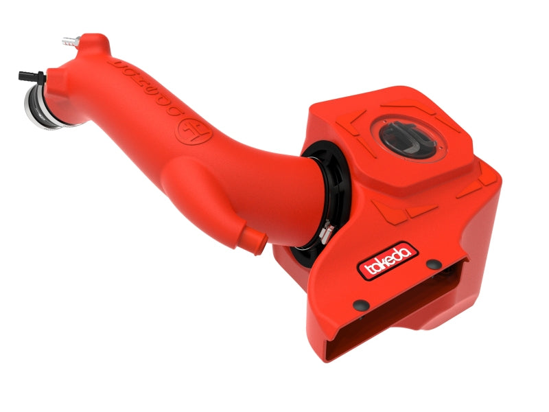 aFe Takeda Momentum Cold Air Intake System with Pro DRY S Filter for 2019-2022 Hyundai Veloster N 2.0L Turbo, Red - Part Number 56-70021DR