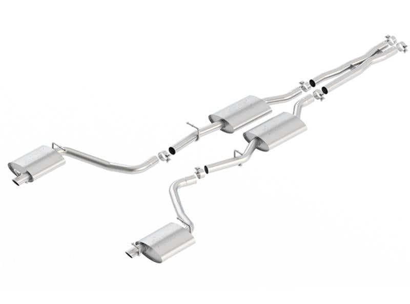 Borla 140650 ATAK Cat-Back Exhaust System for 2015–2023 Dodge Challenger SXT/GT 3.6L V6