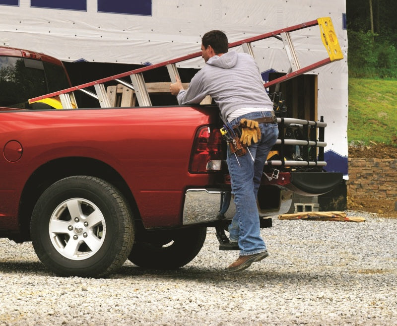 AMP Research BedStep Retractable Rear Bumper Step AMP75306-01A for Ram 1500, 2500 and 3500