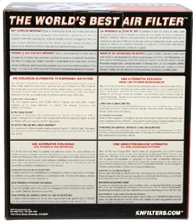 K&N Engineering RU-5060 Universal Clamp-On Air Filter