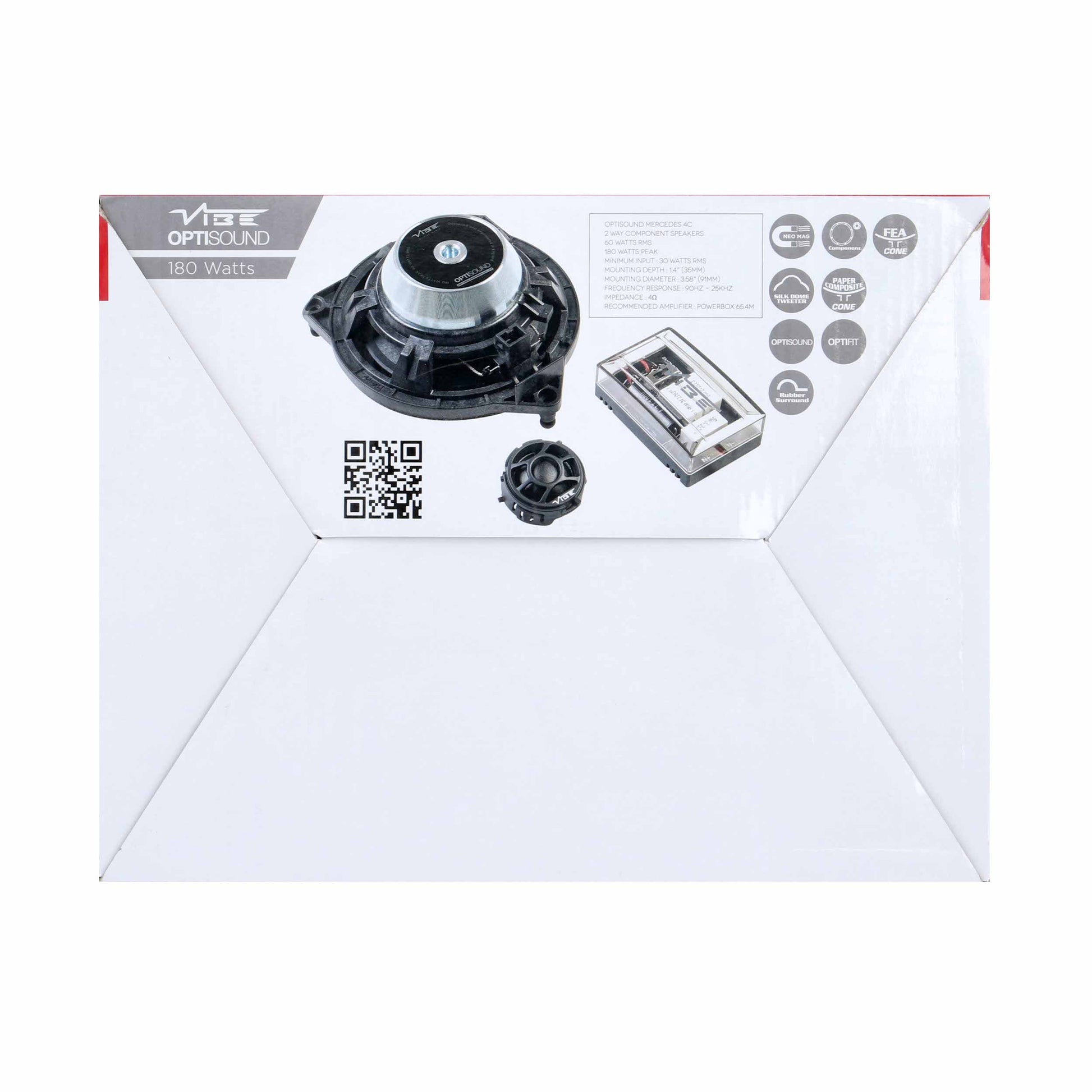 Vibe by Metra Electronics Plug-N-Play Component Speaker Kit - Fits Select Merced - View 8