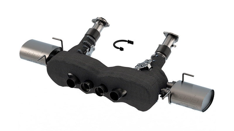 Borla 140957 ATAK Cat-Back Exhaust System for 2023-2026 Chevrolet Corvette C8 Z06 5.5L V8 with NPP Valves
