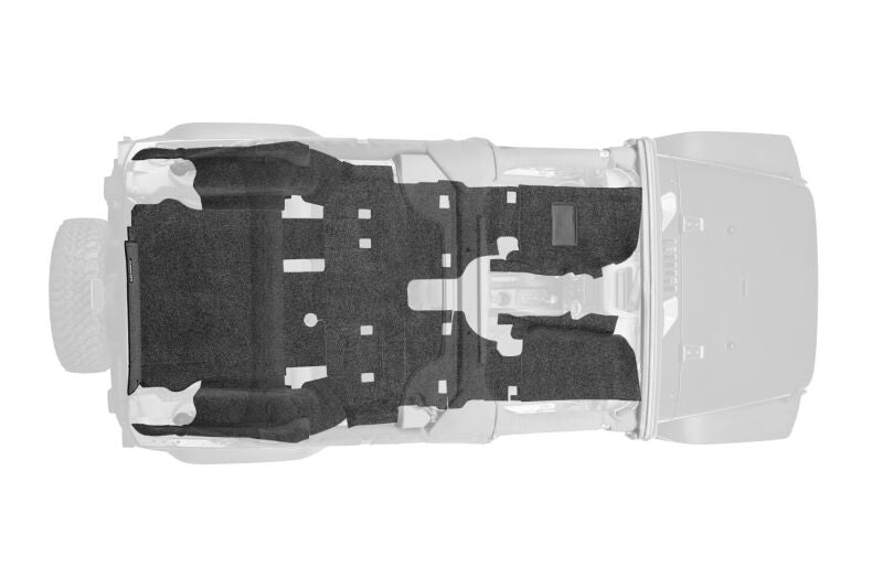 Husky Liners Guardian Comfort Jeep Liner for 2010-2012 Jeep Wrangler JKU – Durable All-Weather Cargo Protection