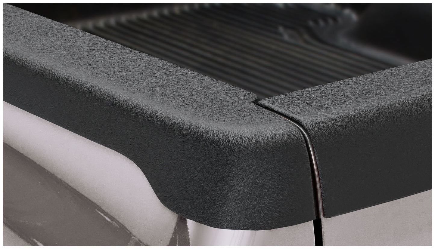 Bushwacker - 48504 - Truck Bed Side Rail Protector -  48504 Bed Rail Caps - Smoothback - P/N: 48504